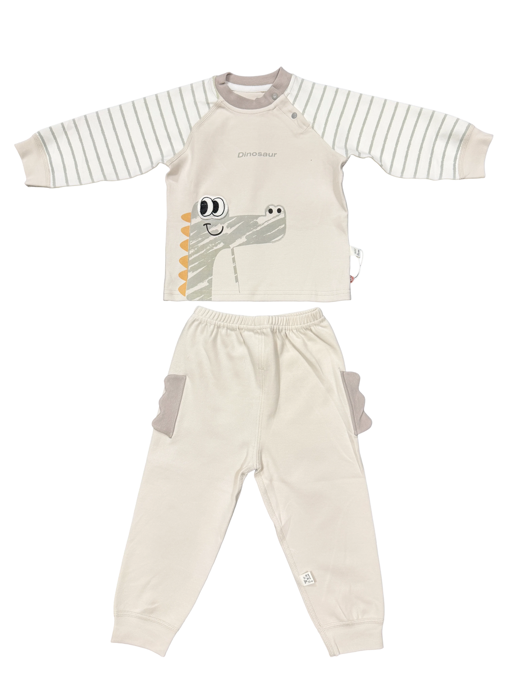 Cute Dinosaur Baby 2-Piece Suit