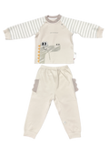 Cute Dinosaur Baby 2-Piece Suit