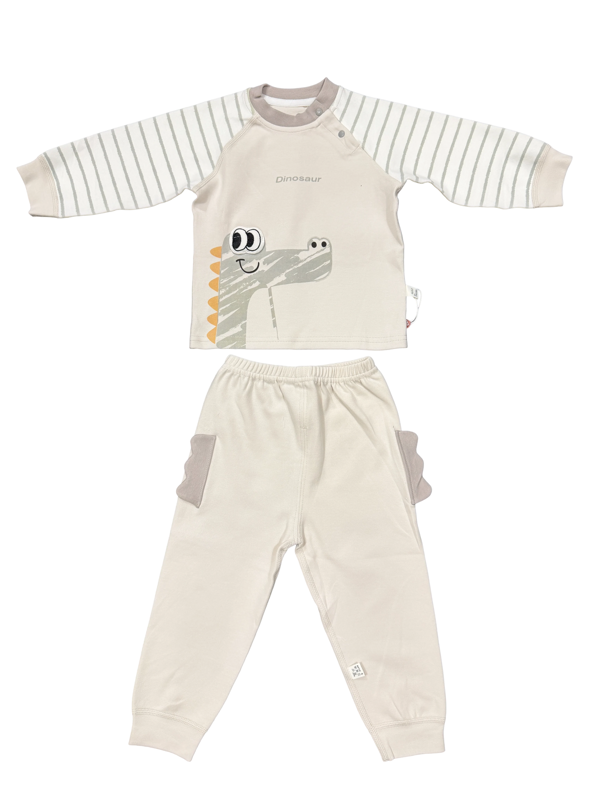 Cute Dinosaur Baby 2-Piece Suit