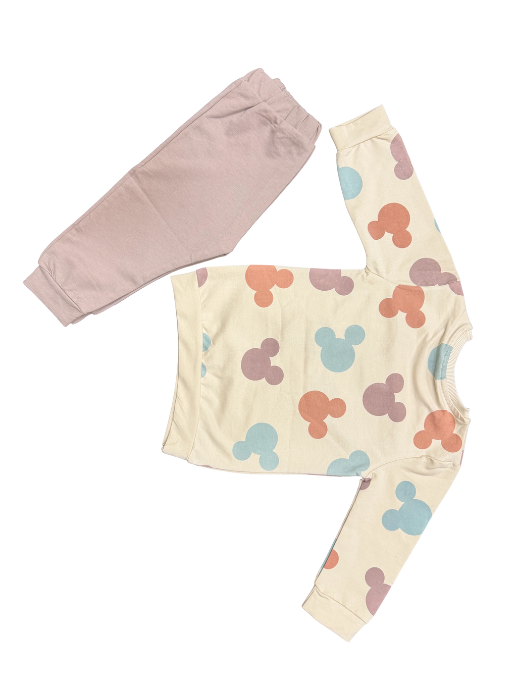 Pastel Mickey Baby Set