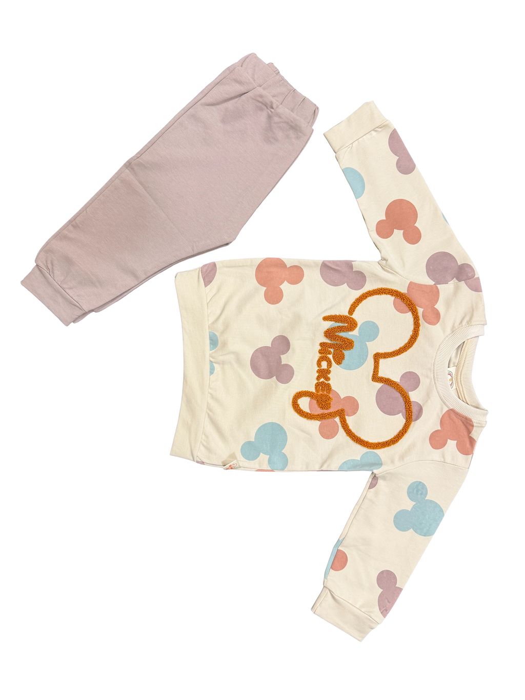 Pastel Mickey Baby Set