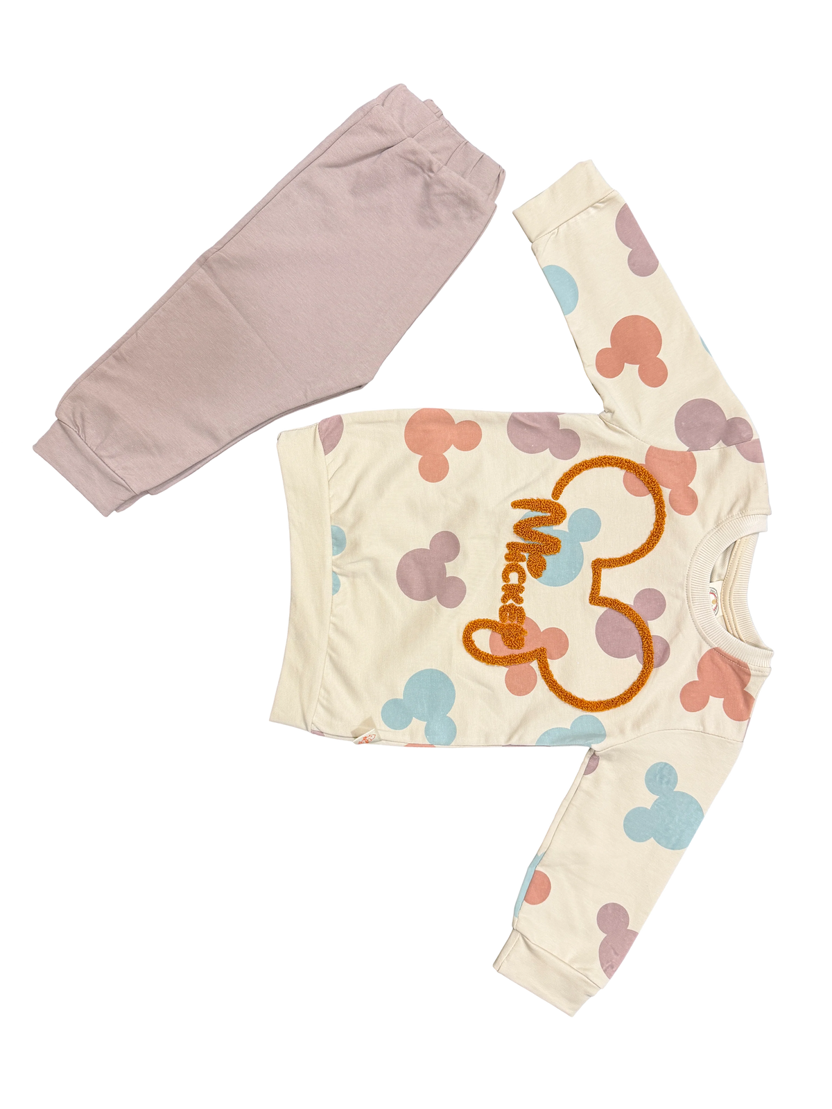 Pastel Mickey Baby Set